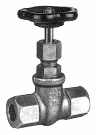 IMPA 755362 – Globe Valve Din Forged Steel, Female Screwed Pn400 #358 3/8""