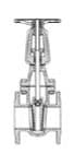 IMPA 755616 – Gate Valve Din Cast Iron, Flanged Pn10 #306 50mm