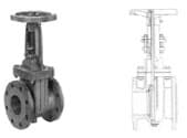 IMPA 755646 – Gate Valve Din Cast Iron, Flanged Pn10 #2406 125mm