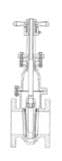 IMPA 755682 – Gate Valve Din Carbon Steel, Flanged Pn10 #309 50mm
