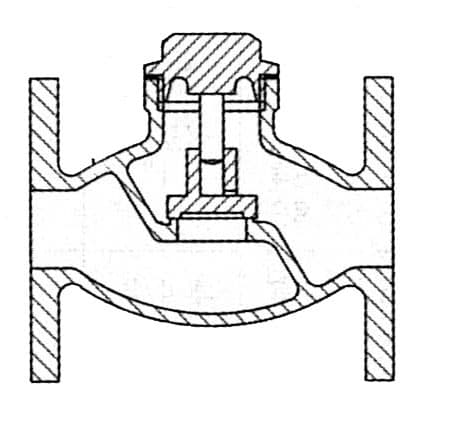 IMPA 755802 – Check Valve Din Bronze Flanged, Lift Type Pn10/16 #73 20mm