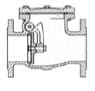 IMPA 755902 – Check Valve Din C/Iron Flanged, Swing Type Pn16 #83br 50mm