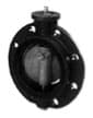IMPA 756366 – Butterfly Valve Din Cast Iron, Monoflange #6110 400mm
