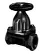 IMPA 756405 – Diaphragm Valve Din Screwed, Malleable Iron #5602 1""