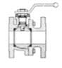 IMPA 756765 – Ball Valve Din S.Steel Flanged, Full Bore #7389 15mm