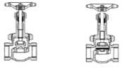 IMPA 757116 – Globe Valve Ansi 300 Bronze, Union Bonnet Npt #1412 1-1/4""