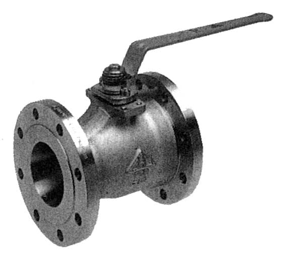 IMPA 757554 – Ball Valve Ansi 150 S. Steel, Reduced Bore Pqr/Ss/150 10""