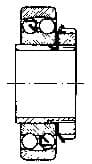 IMPA 771032 – Ball Bearing Double Row, Deep Groove No.1205k