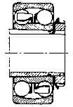 IMPA 771190 – Ball Bearing Double Row, Deep Groove No.2313k