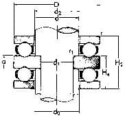 IMPA 773761 – Ball Bearing Double Thrust, With Flat Seat No.52305