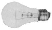 IMPA 790184 – Lamp Vs Clear E-26, 110-120v 40w
