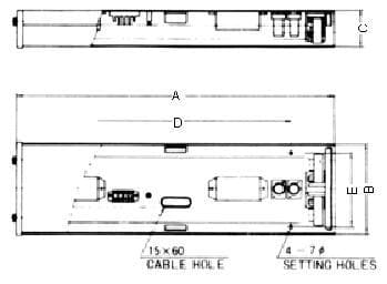IMPA 791841 – Fl Ceilinglight Non-Watertight, Surface 100/115v Kqb201 20wx1