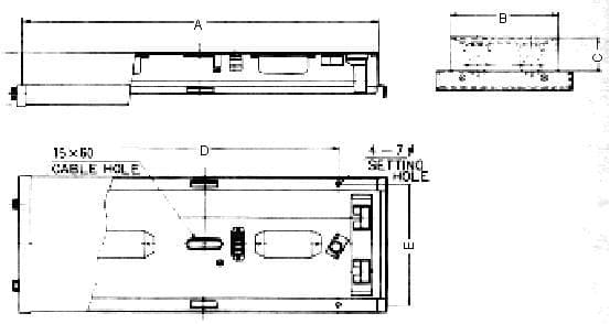IMPA 791852 – Fl Ceilinglight Non-Watertight, Recess Ac100/115v Kqa401 40wx1