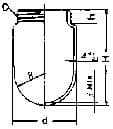 IMPA 792085 – Glass Globe Screw Type S90ag