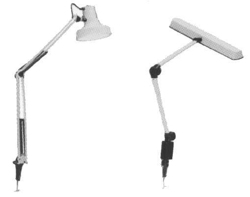 IMPA 792125 – Table Light Universal 100w, Incandescent W/Clamp Bracket