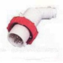 IMPA 792754 – Plug Watertight Iec Type, 3pin Ac380-415v/Ac440-460v Red