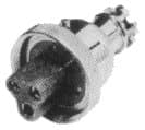 IMPA 792801 – Plug Watertight 3pin Straight, Type-1ma Synthetic Resin
