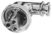 IMPA 792802 – Plug Watertight 3pin Angle, Type-1mb Synthetic Resin