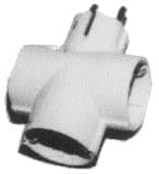 IMPA 792930 – Plug Distribution 2-Round Pin, 3-Way Phenol Resin Siemens Nwt
