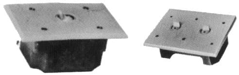IMPA 793061 – Switch Toggle Cabin Flush, Single Phenol Resin