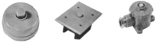 IMPA 793067 – Switch Push Button Marine, Flush #1fa Non-Watertight
