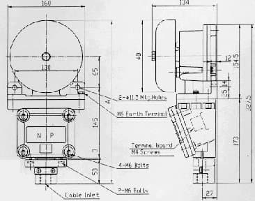 IMPA 793455 – Alarm Bell Explosion-Proof, Bx-10c Ac200v 22va 85db