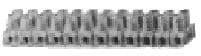 IMPA 794640 – Terminal Strip Separatable, Pvc Flexible 12-Pole 380v 50a