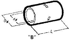 IMPA 794671 – Cable Shoe Clamping Type-B, Nominal Size 1.25