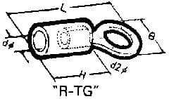 IMPA 794703 – Cable Shoe Clamping Type R-Tg, Nominal Size 1.25-5
