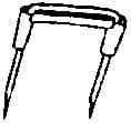 IMPA 794787 – Cable Staple No.3, For 2.6mm/Sqx2c