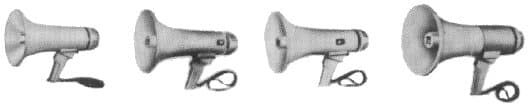 IMPA 795701 – Megaphone Transister 6w, Dia192xl318mm