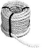 IMPA 811632 – Twist Rope Ceramic, 12.5mmx30mtr