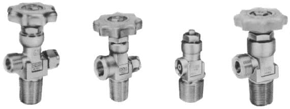 IMPA 850187 – Top Valve For Oxygen Cylinder, W/Female Thread W23x14tpi Jis